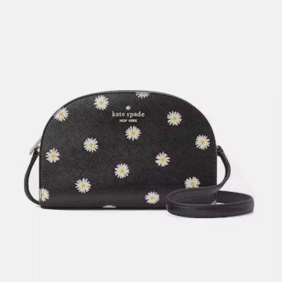 Kate Spade Perry Daisy Blooms Printed Floral Dome Crossbody Bag KA684 - Picture 2 of 4